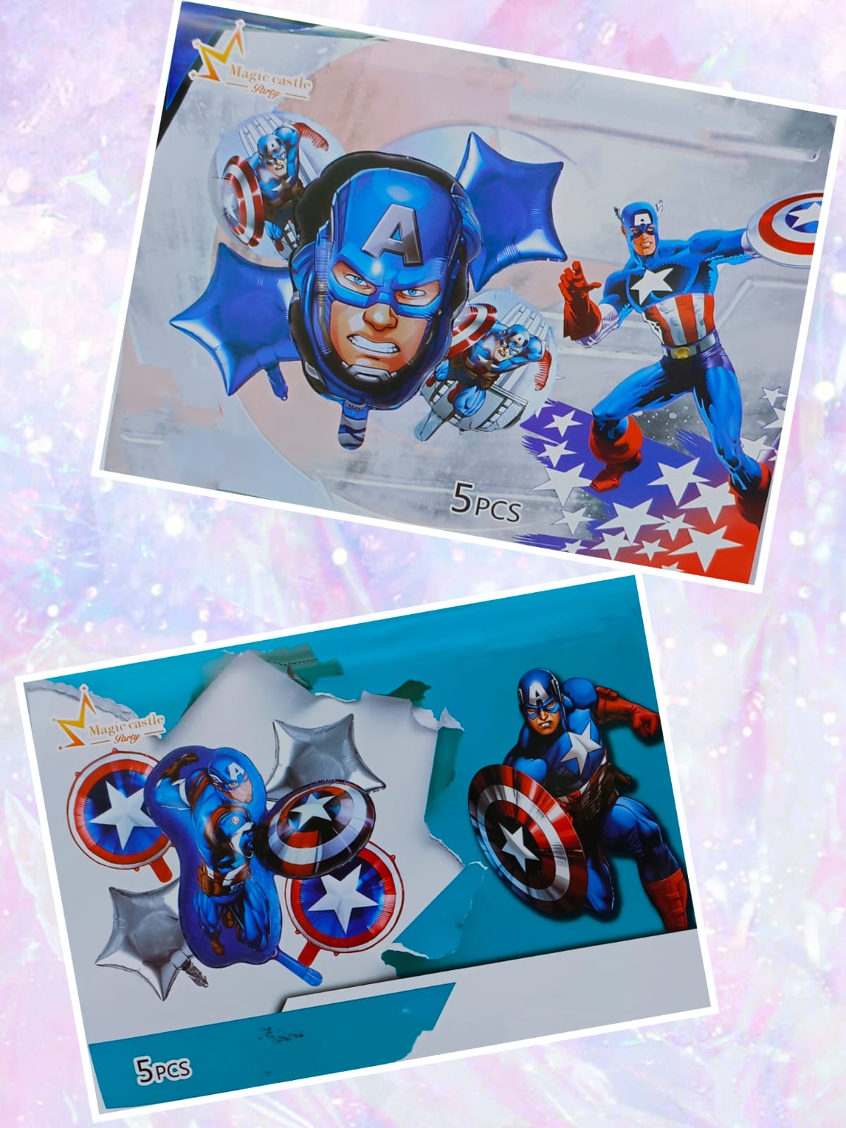 Captain America 5 Pcs Foil