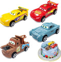 Car Set 4pc Set Cake Topper Figure