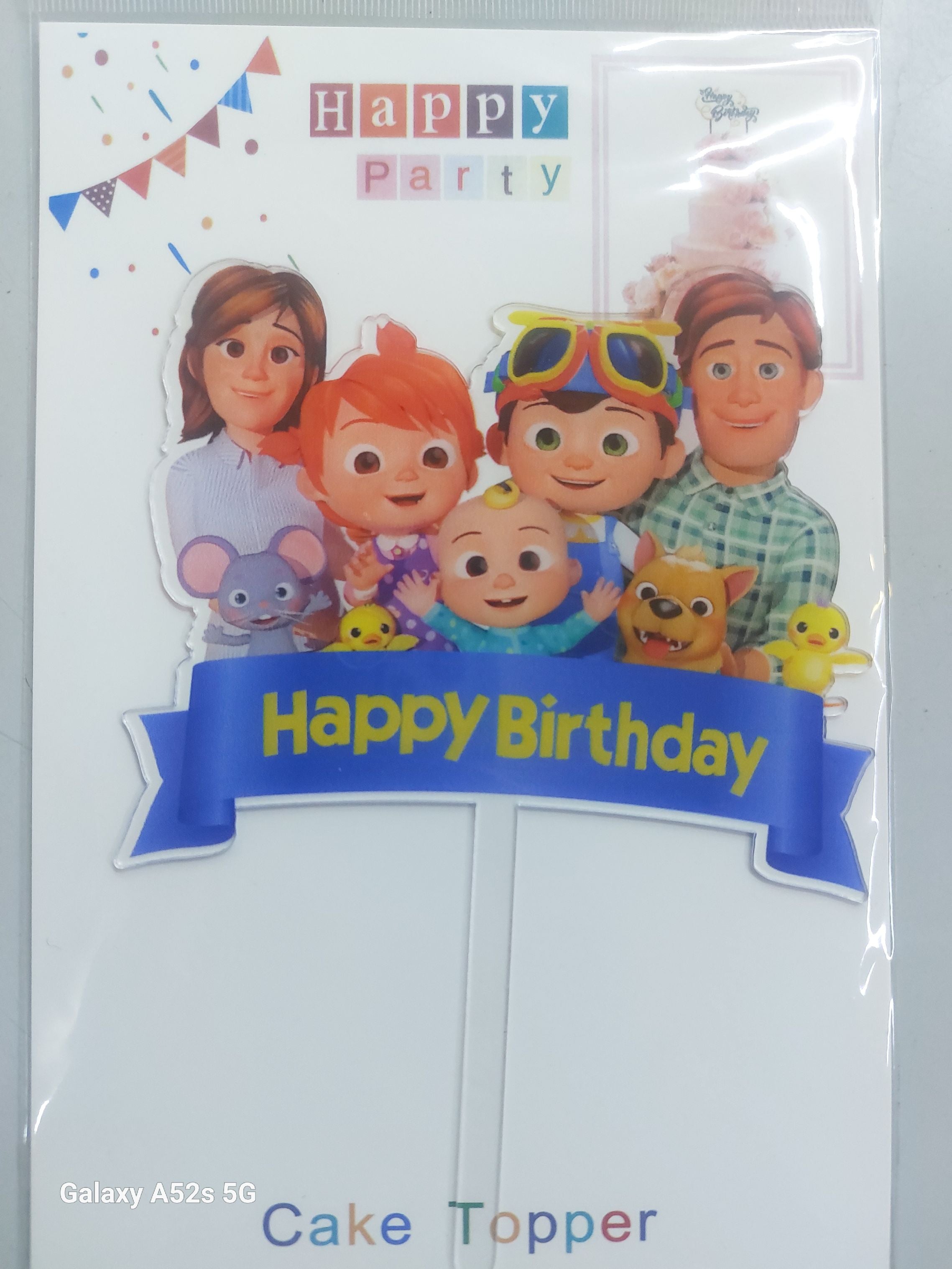 Coco Melon Cake Toppers