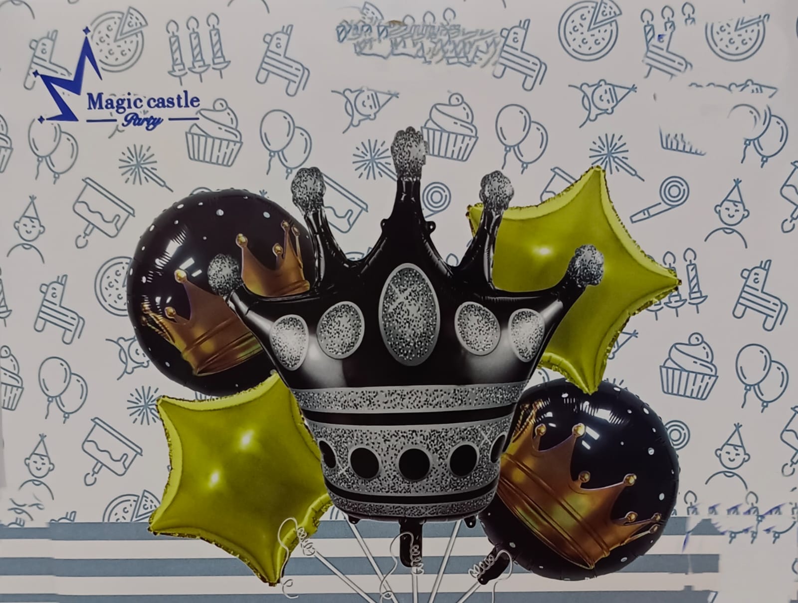 Crown 5 Pcs Foil