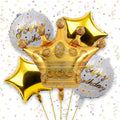 Crown Theme 5 Pcs Foil Set