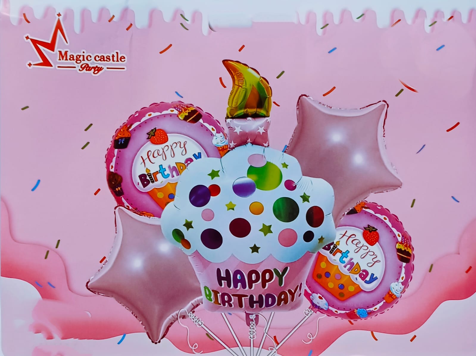 Cupcake 5 Pcs Foil
