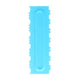 Curved Waves Cake Scraper – Unique curved ridges for artistic cake finishes - 1 Piece