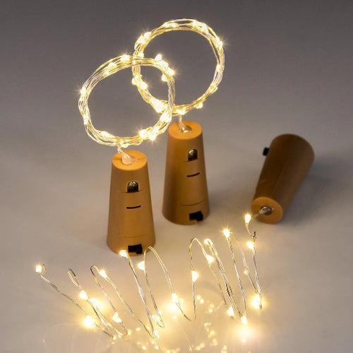 Decoration Cork Light 2 Mtr - 20 Bulb Warm Light