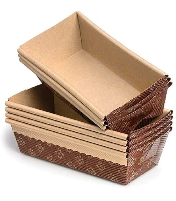 Eco-Friendly Rectangle Bake & Serve Tray – Paper-Based - Pack of 50