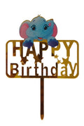 Elephant Theme Cake Toppers