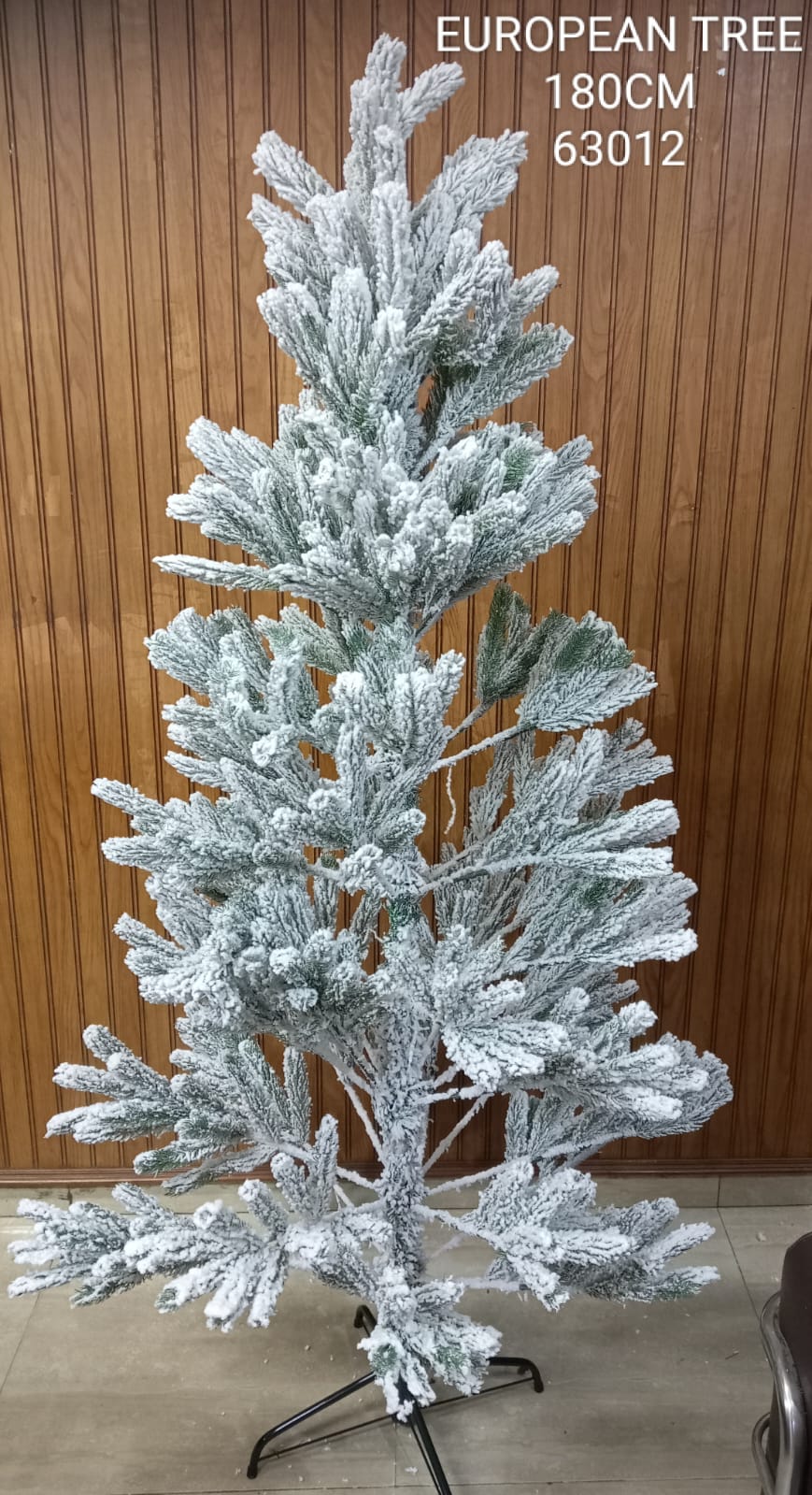 European Style Snow Tree 6 Ft