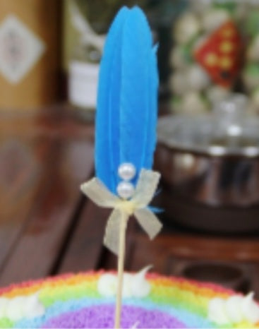 Feather For Cake Decoration (Check Variations For Colors) 5 Colors