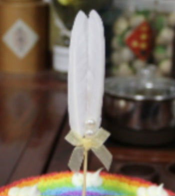 Feather For Cake Decoration (Check Variations For Colors) 5 Colors