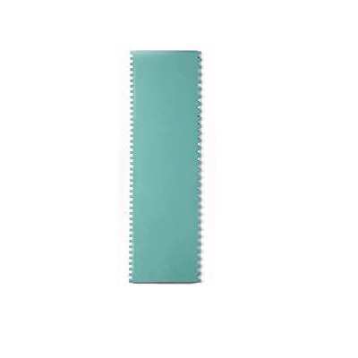 Fine Teeth Edge Cake Scraper – Features closely spaced teeth for detailed textures - 1 Piece