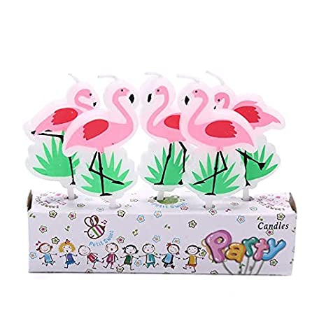 Flamongo 5 pcs Character Candle