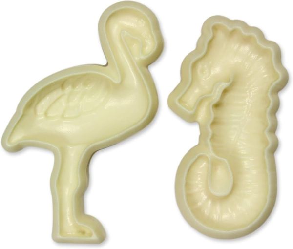 Flamingo & Seahorse Pop It Cutter Set - 2 Pcs