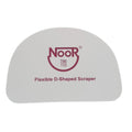 Flexible D-Shaped Cake Scraper – 17x12cm Icing Smoother for Buttercream & Ganache