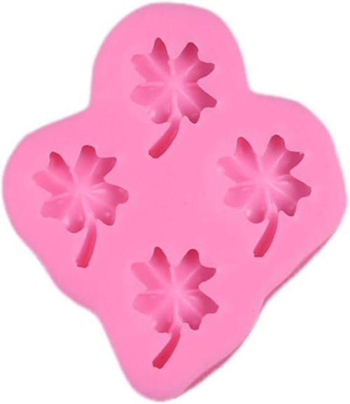 Four Leaf Clover Silicone Fondant Mould - 1 Piece