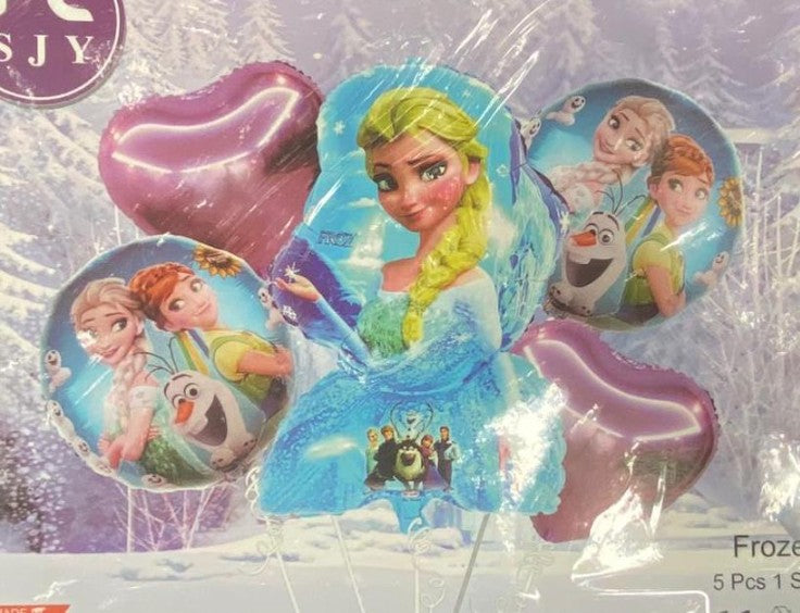 Frozen Foil 5 Pcs Set