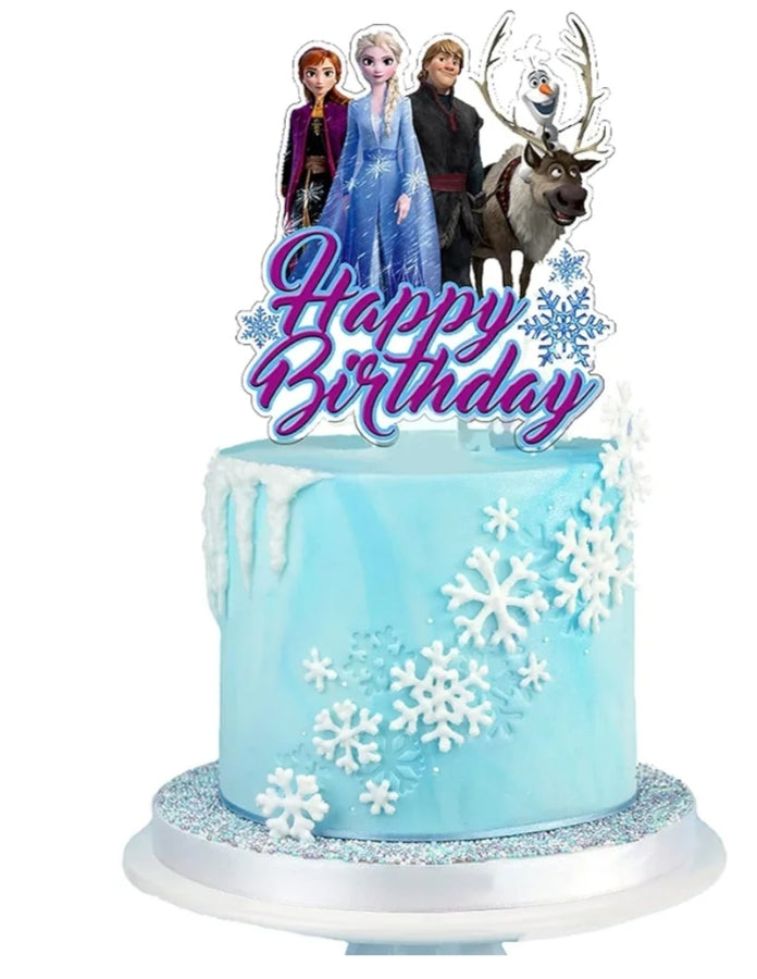 Frozen Acrylic Topper
