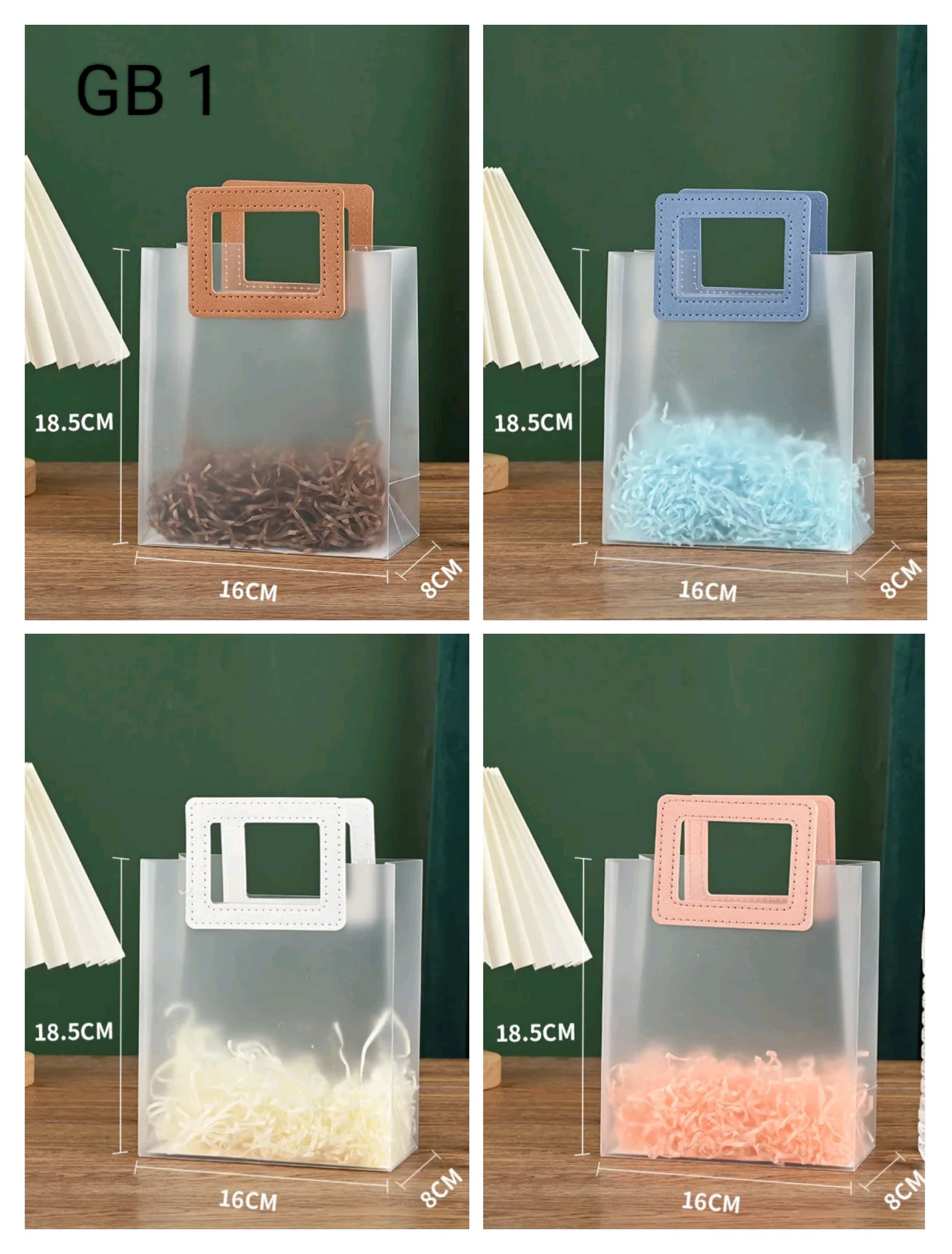 #GB 1 NEW Imported PVC Opaque Hamper Bag Stylish Different Sizes / Color