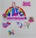 Girl Power Theme Acrylic Topper Set