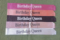 Glitter Sash - Birthday Queen