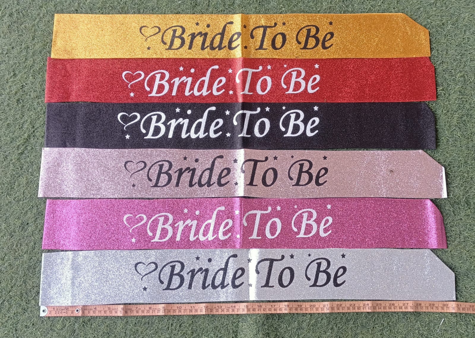 Glitter Sash - Bride To Be