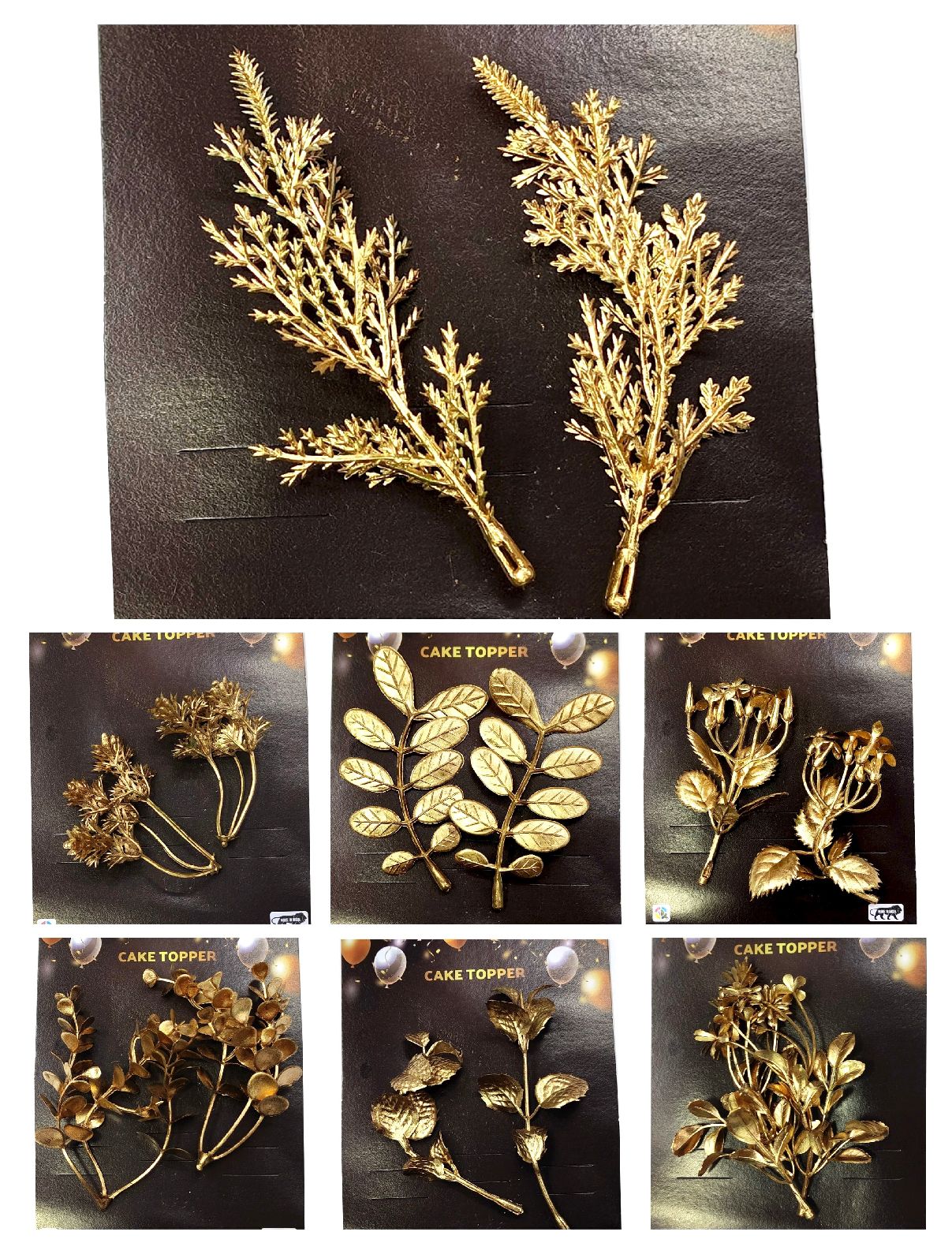 Golden Leaves Metallic Mix 5-7 Design