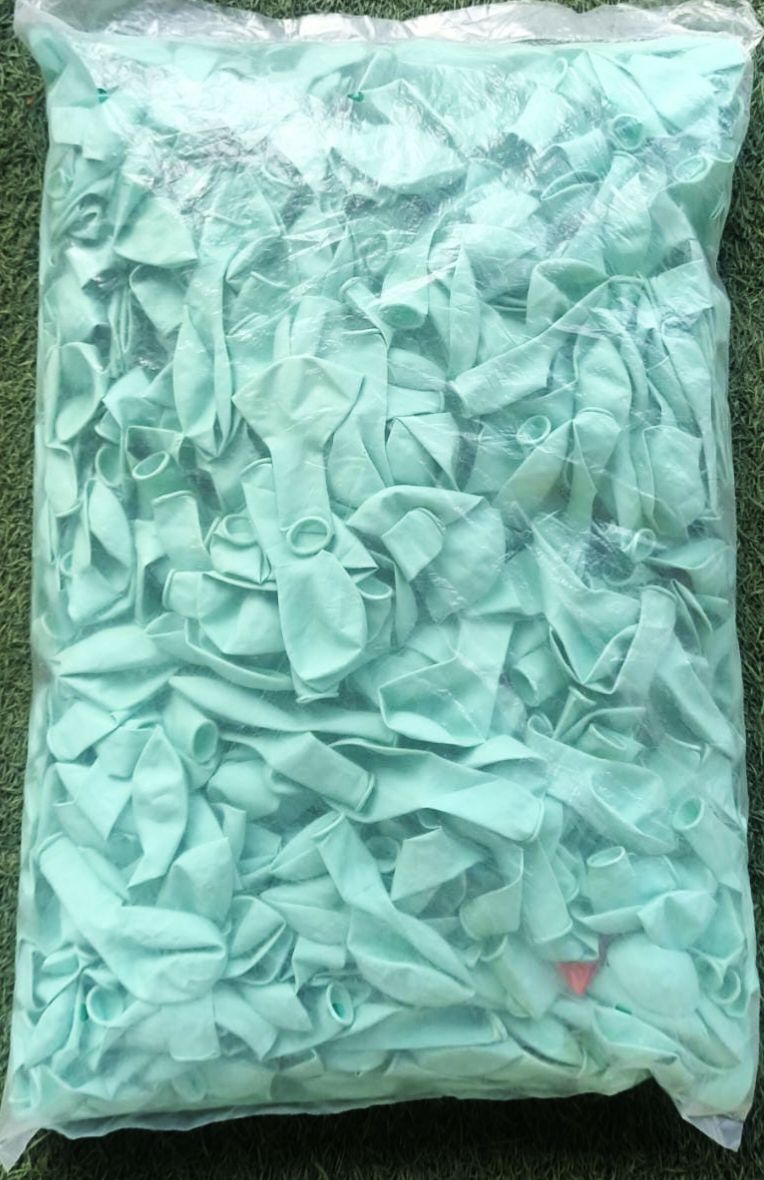 Pastel Balloons 1000 Pcs Packing 1.5 g 9" Imported