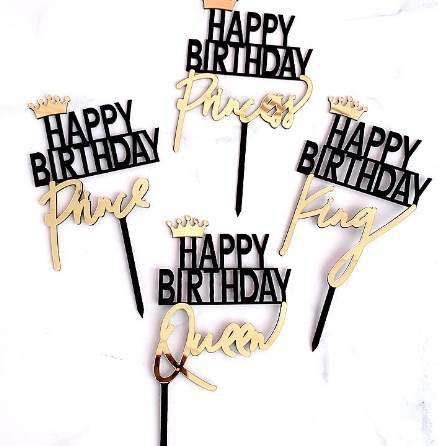 HBD Imported : Prince / Princess / King / Queen Assorted