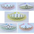 Hair Band Plastic 5 Colours 10 Pcs Pack Mix Design