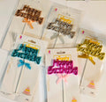 Happy Birthday Acrylic (GOLD/SILVER/ROSE GOLD Only )