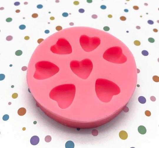 Hearts Shapes Silicone Mould - 1 Piece