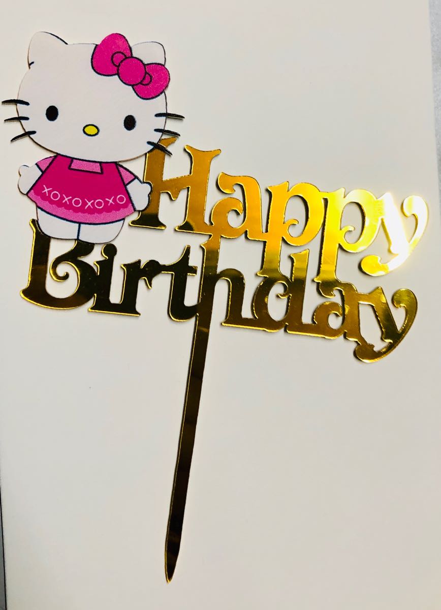 Hello Kitty Cake Topper
