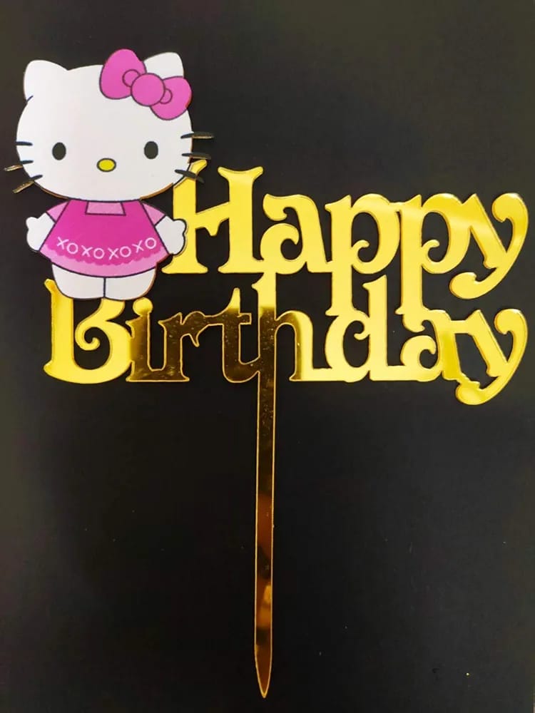 Hello kitty Theme Cake Toppers