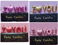 I Love You Candle