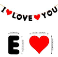 I ❤️ LOVE ❤️ YOU Paper Banner