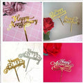 Imported Acrylic Happy Anniversary Assorted Packs