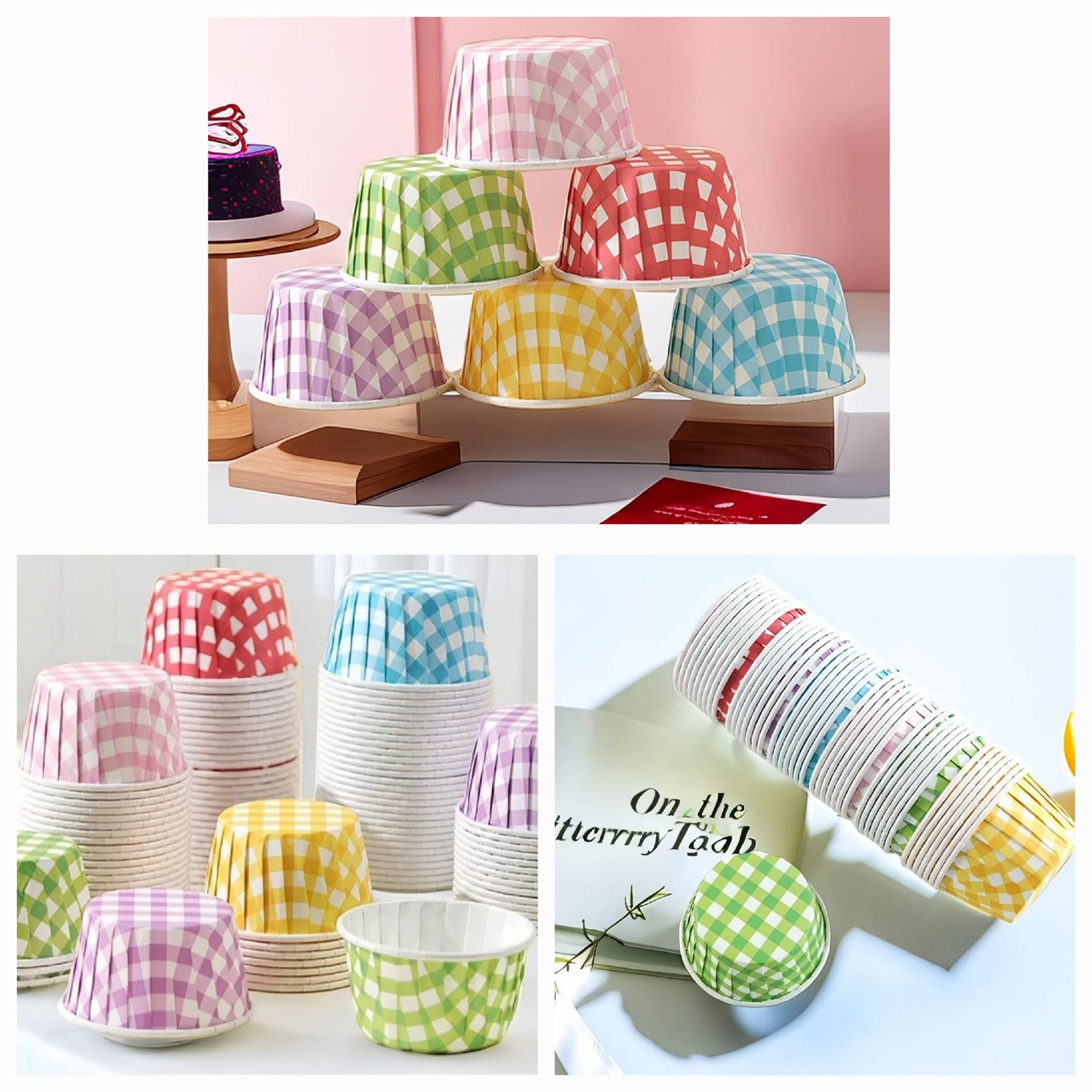 Imported Paper Cup Cake Liner Size 5039 Color Pattern As Per Inventory