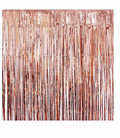 Imported Rose Gold Curtain Fringe 3' x 6'