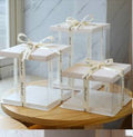 Imported Sturdy Transparent Cake / Hamper / Flower Multipurpose Boxes