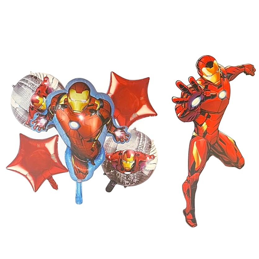 Iron Man 5 Pcs Foil Balloon