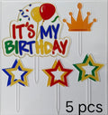 Its My Birthday Theme Acrylic Topper Set