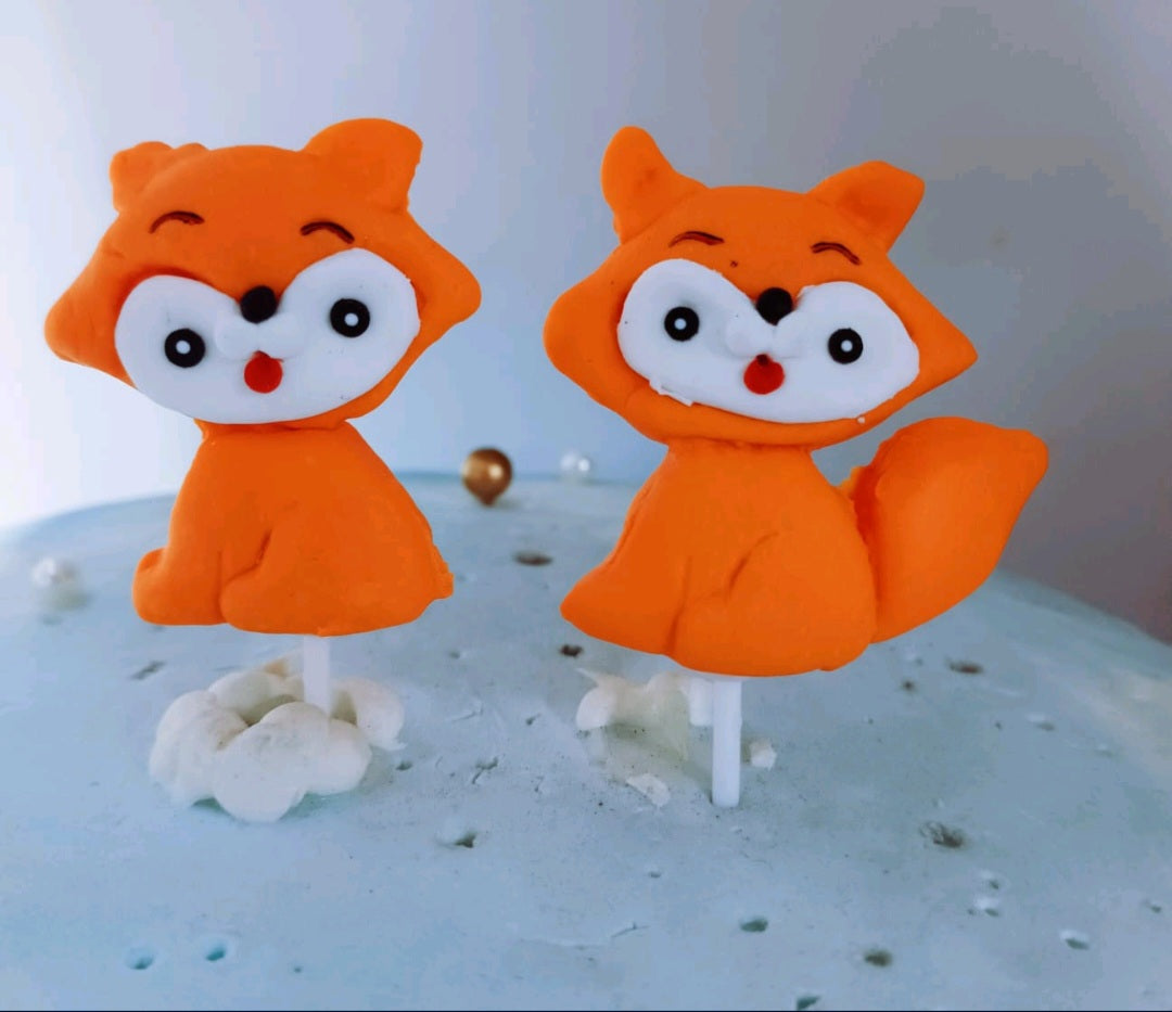 Jungle Theme Animal Figure pvc Rubber With Stick...