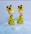 Jungle Theme Animal Figure pvc Rubber With Stick..