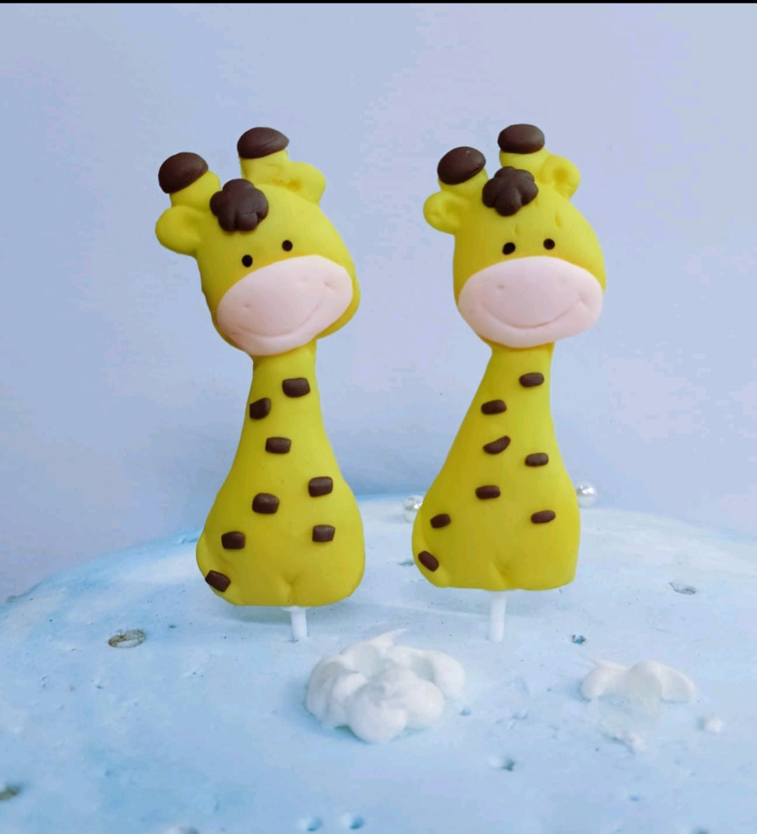 Jungle Theme Animal Figure pvc Rubber With Stick..