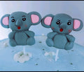 Jungle Theme Animal Figure pvc Rubber With Stick.