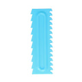 Large Zigzag Cake Scraper – Deep, spaced-out zigzags for dramatic designs - 1 Piece