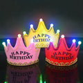 Led Birthday Crown  - Color Options Available