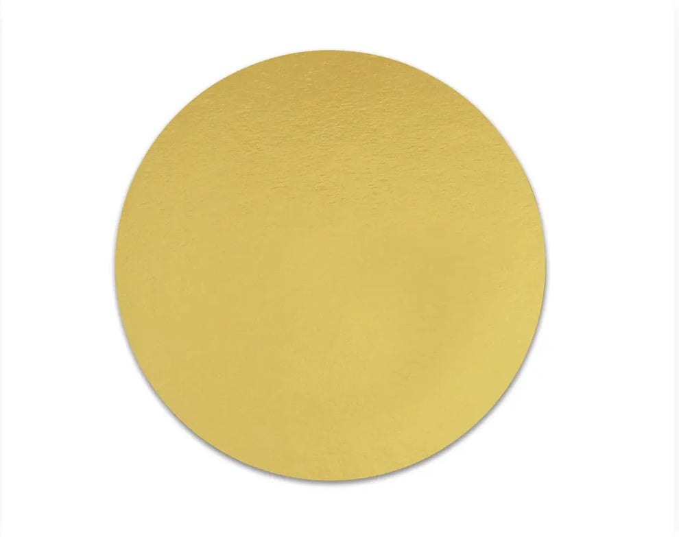 MDF Round Gold Cake Bases (6" to 14")