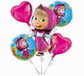 Masha Theme 5 Pcs Foil Set