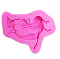Mermaid Shape Silicone Mould - 1 Piece