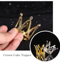 Metal Cake Crown Mini Gold /Silver